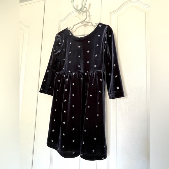 Starry Night Velvet Dress - Picture 2 of 7